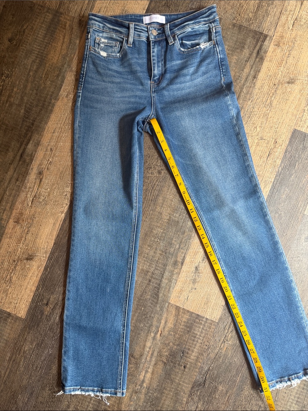Lovervet High-Rise Skinny Jeans in Faded Blue Wash 5/27